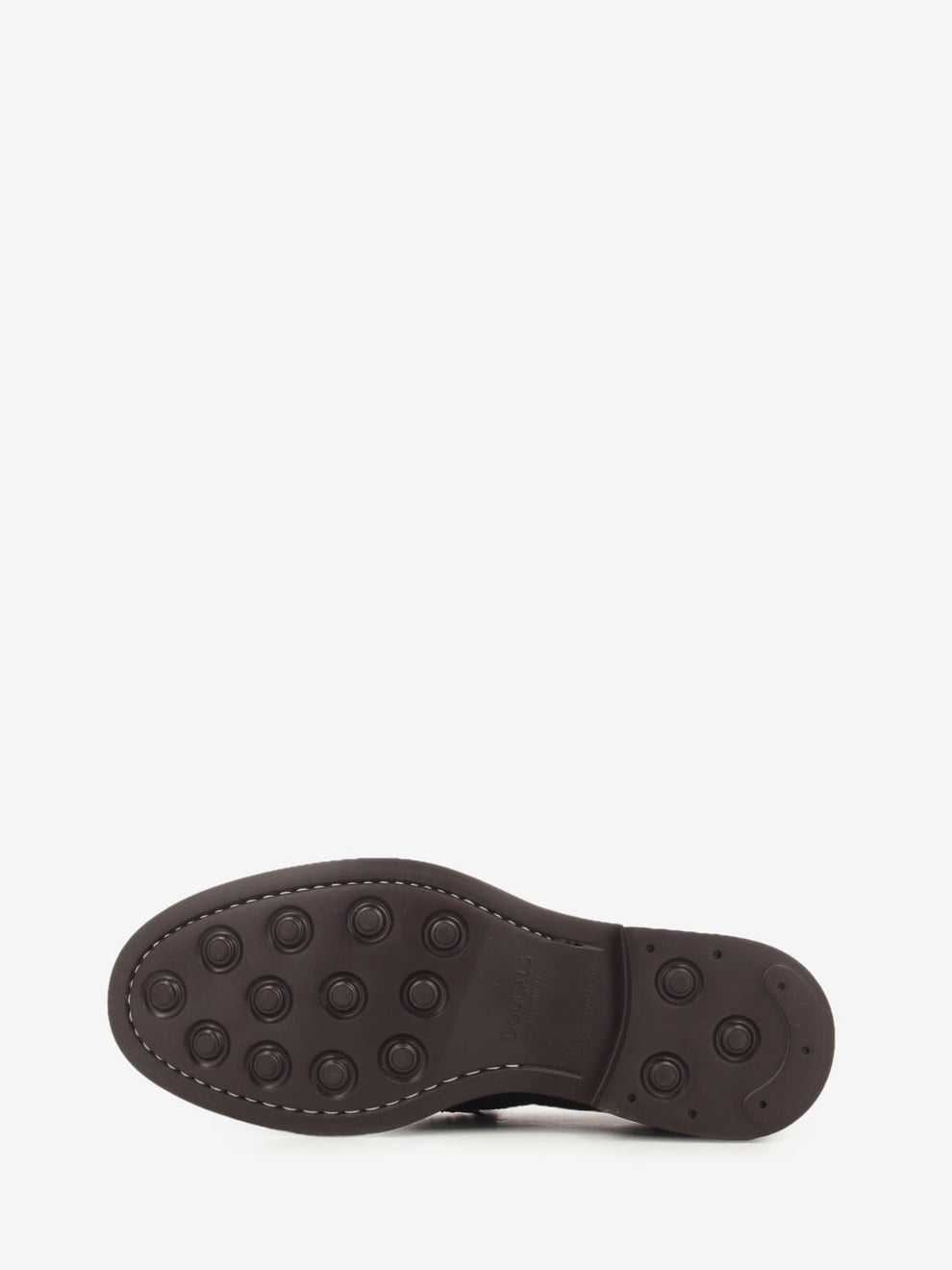 Adler mink suede loafers / dark brown