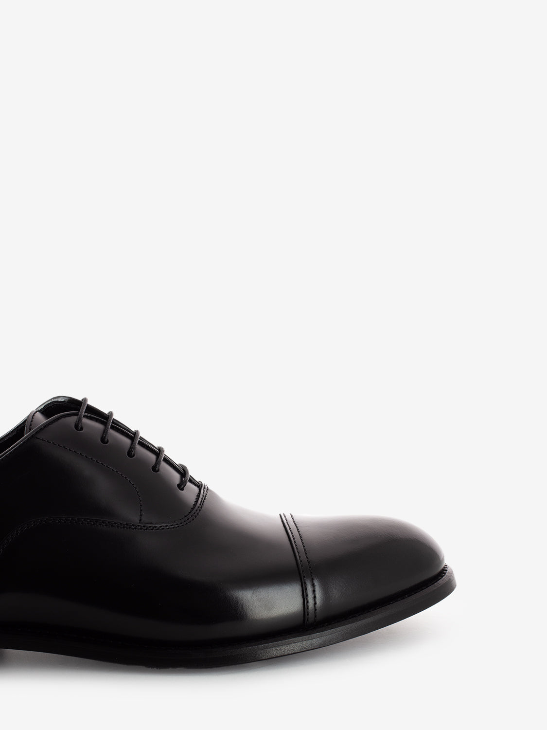Oxford Cap Toe York Black