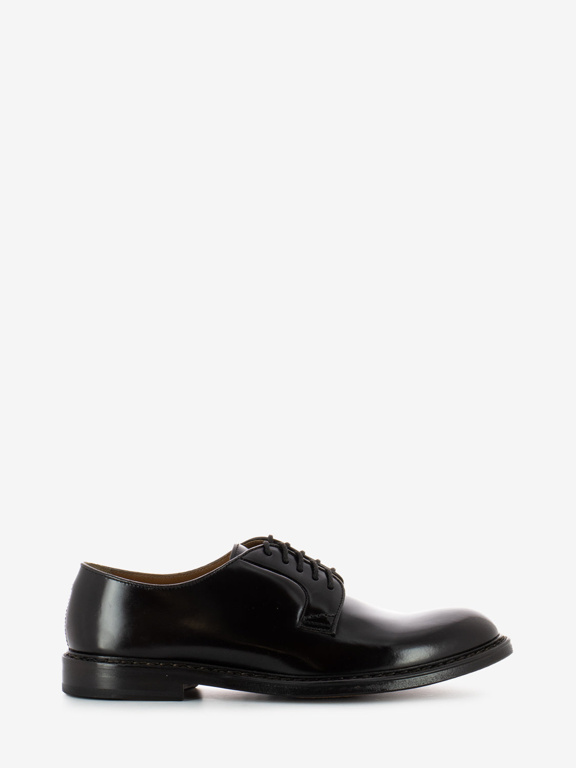 Derby Horse in ebony / dark brown leather