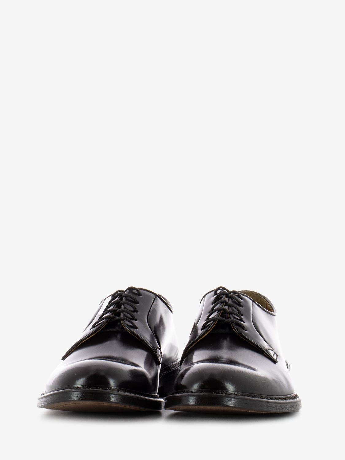 Derby Horse in ebony / dark brown leather