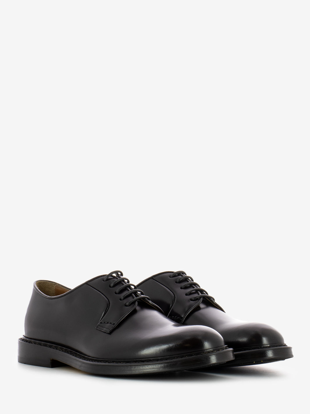 Derby Horse in ebony leather