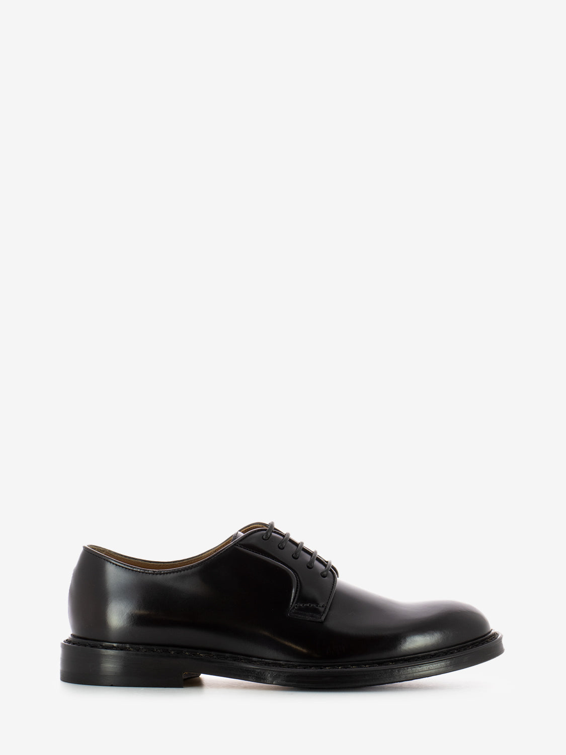 Derby Horse in ebony leather