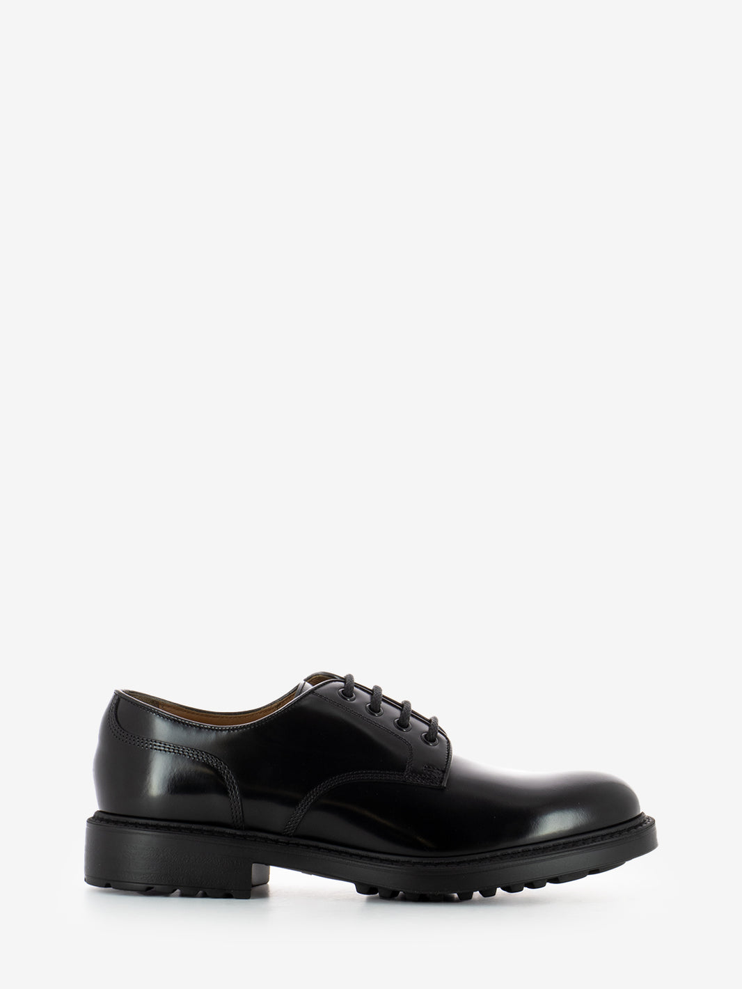 Derby Horse in pelle nero