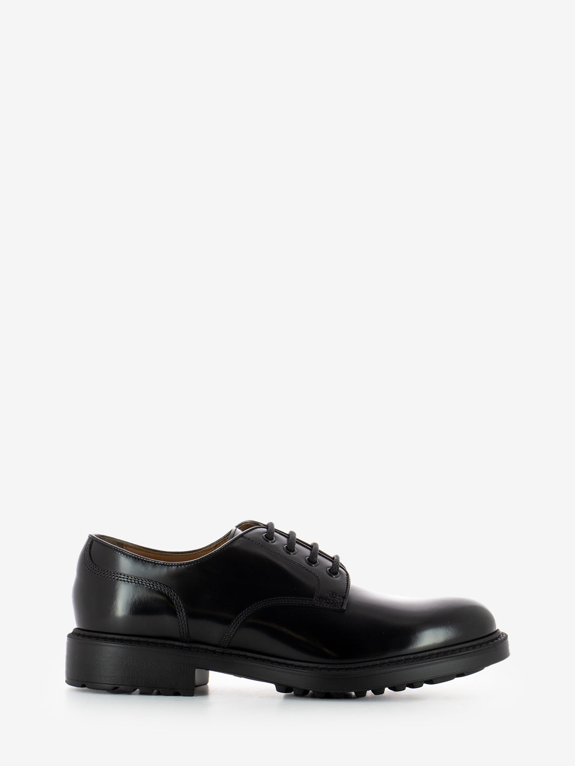 Derby Horse in pelle nero