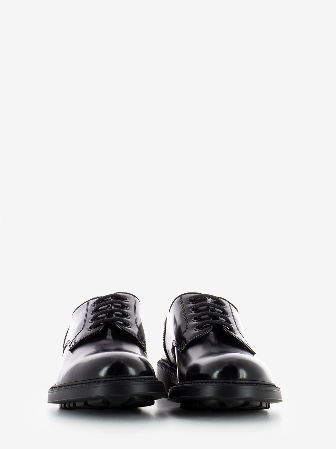Derby Horse in pelle nero