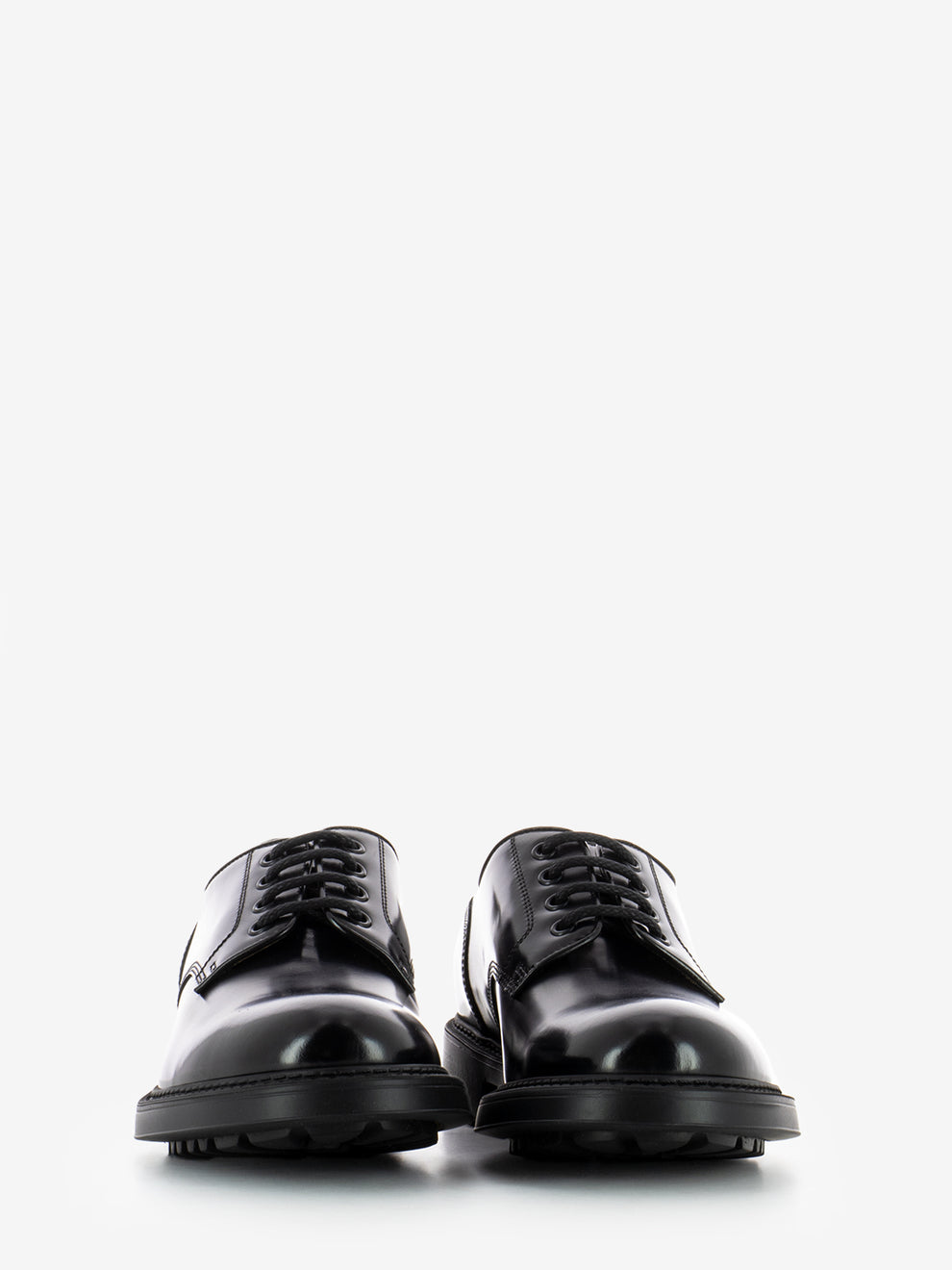 Derby Horse in pelle nero
