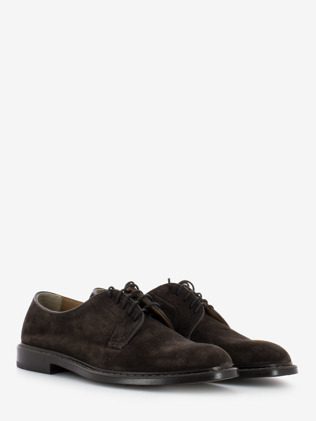 Dark brown derby wash