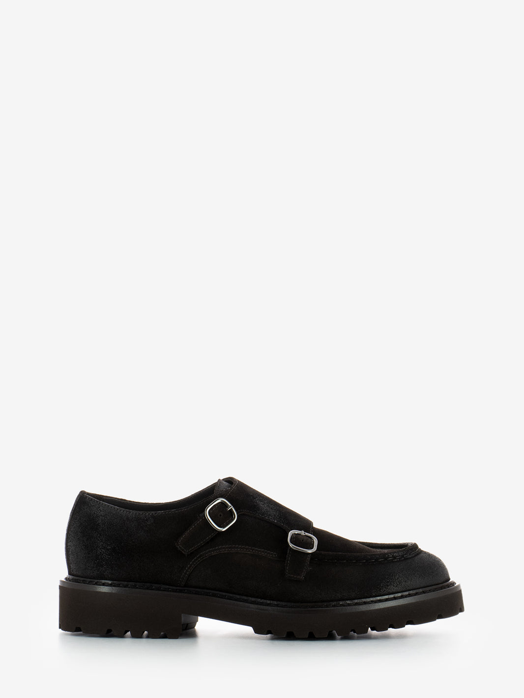 Double buckle parabout testa di moro