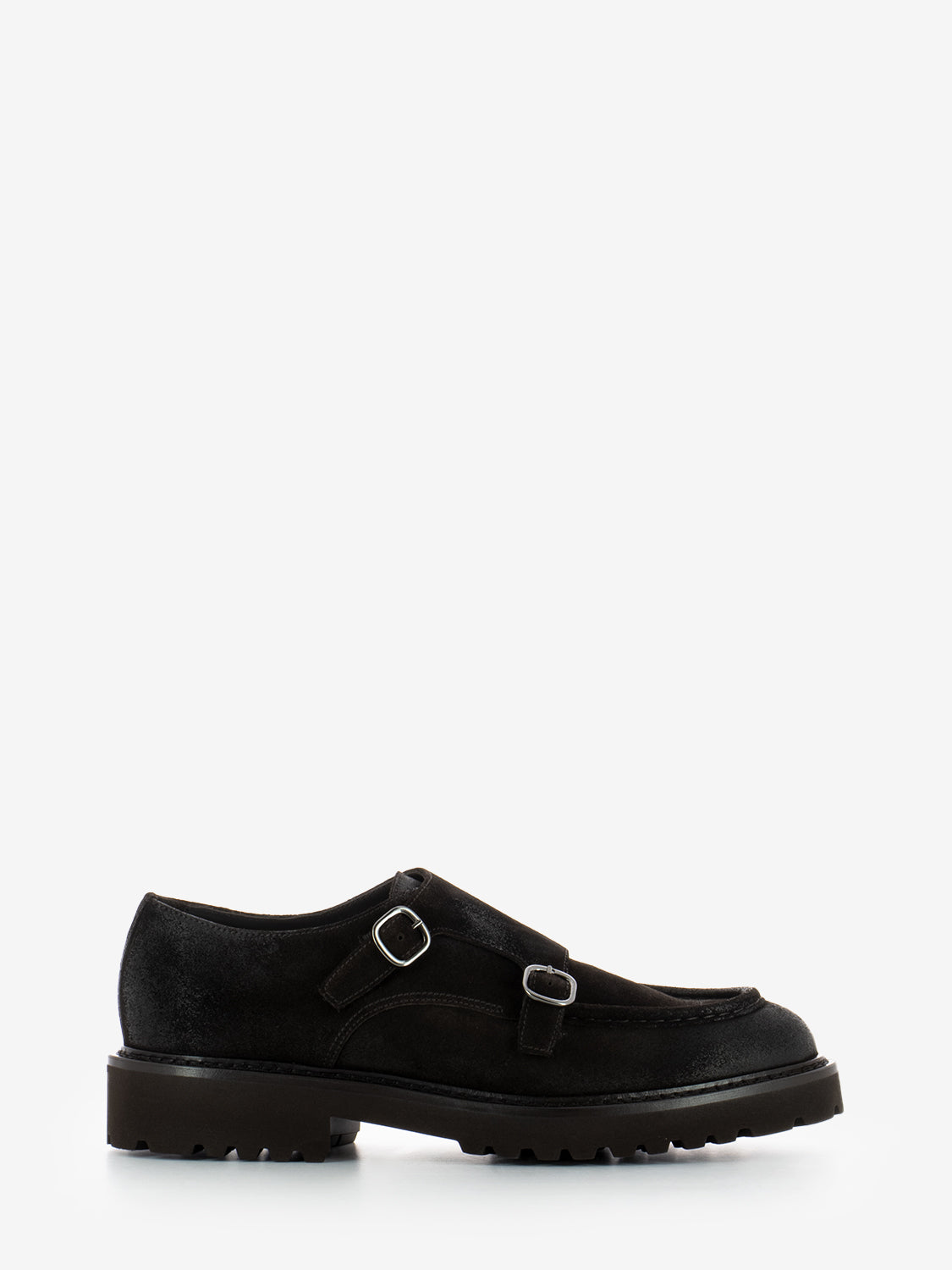 Double buckle parabout testa di moro