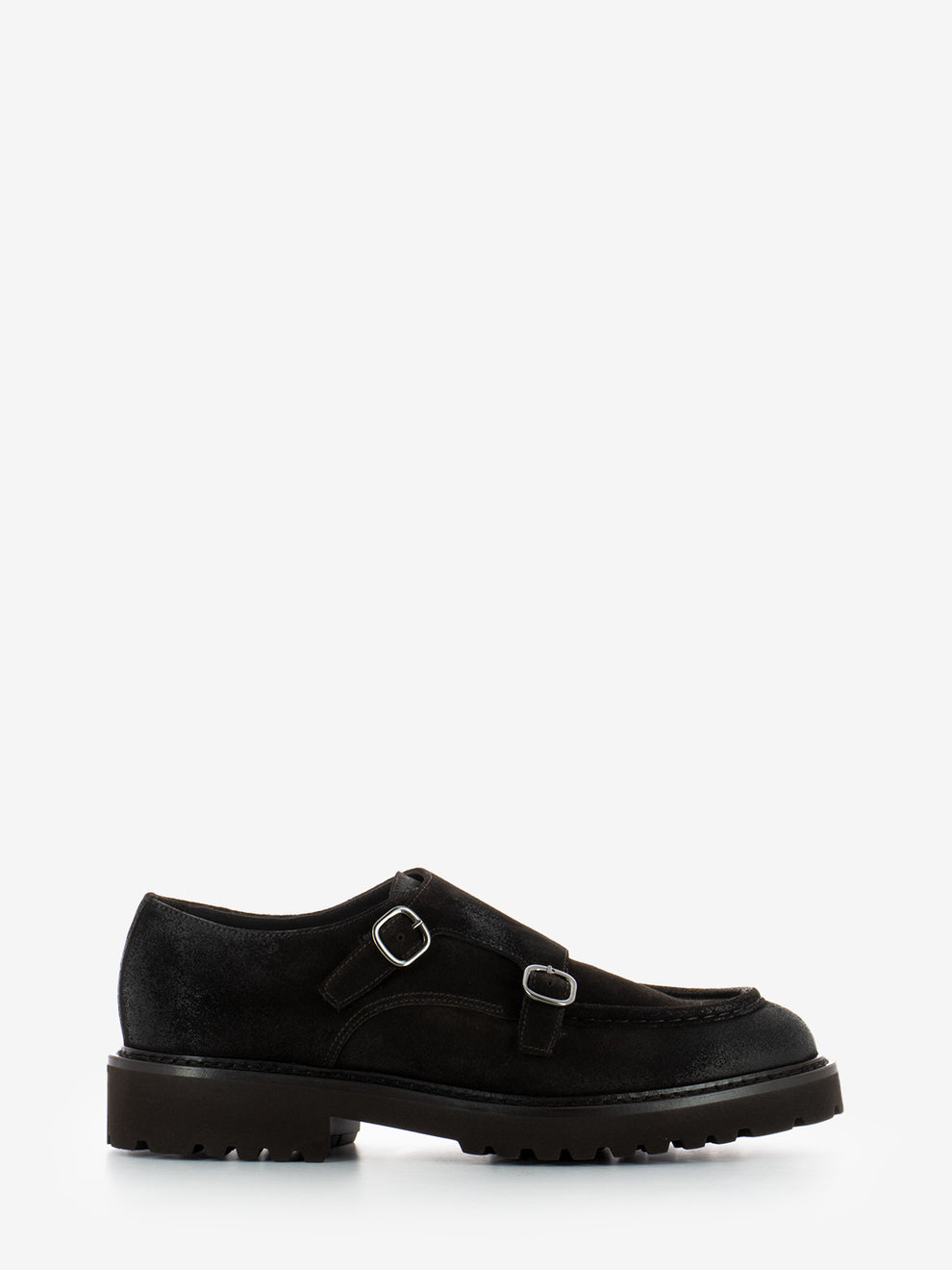 Double buckle parabout testa di moro