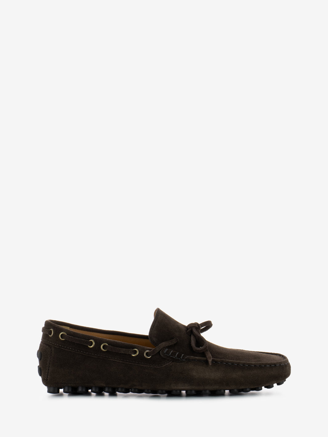 Portofino Brown Suede Loafers