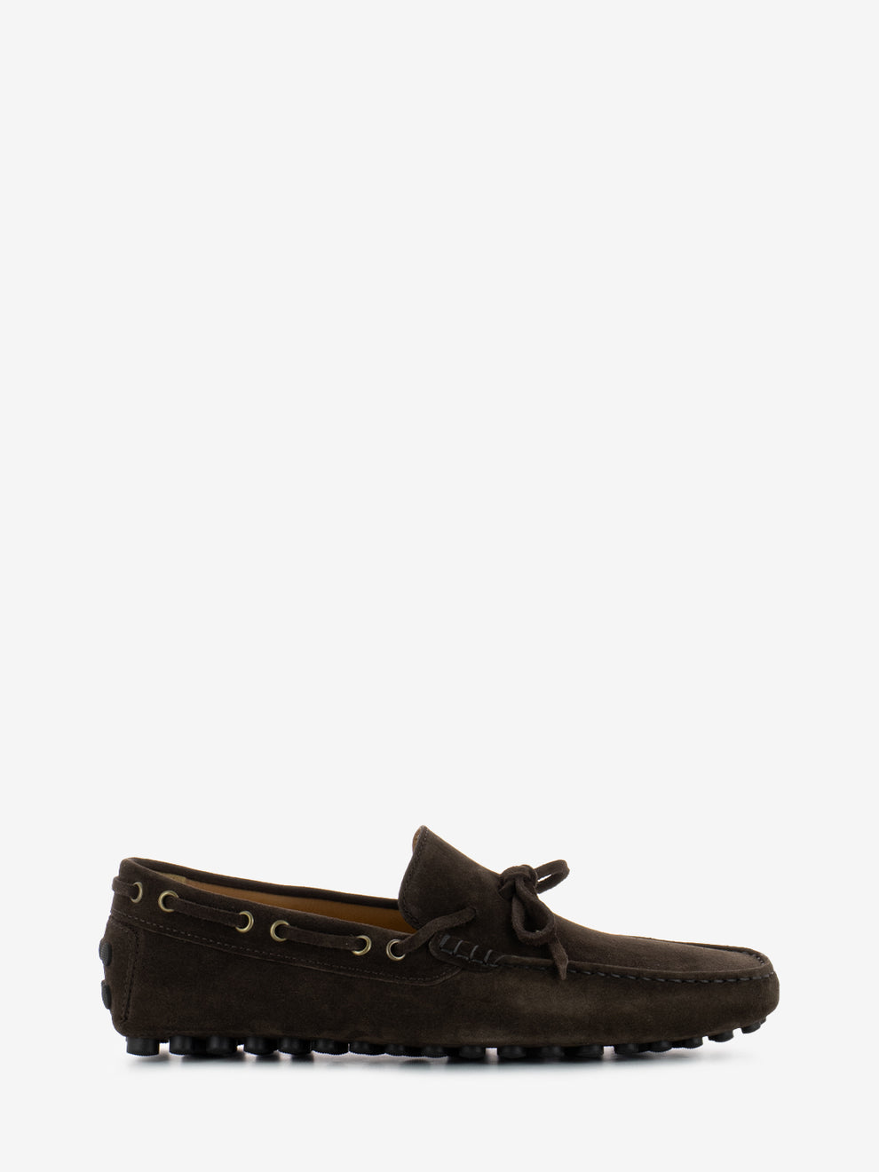 Portofino Brown Suede Loafers