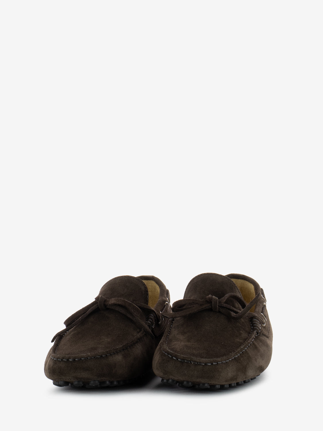 Portofino Brown Suede Loafers