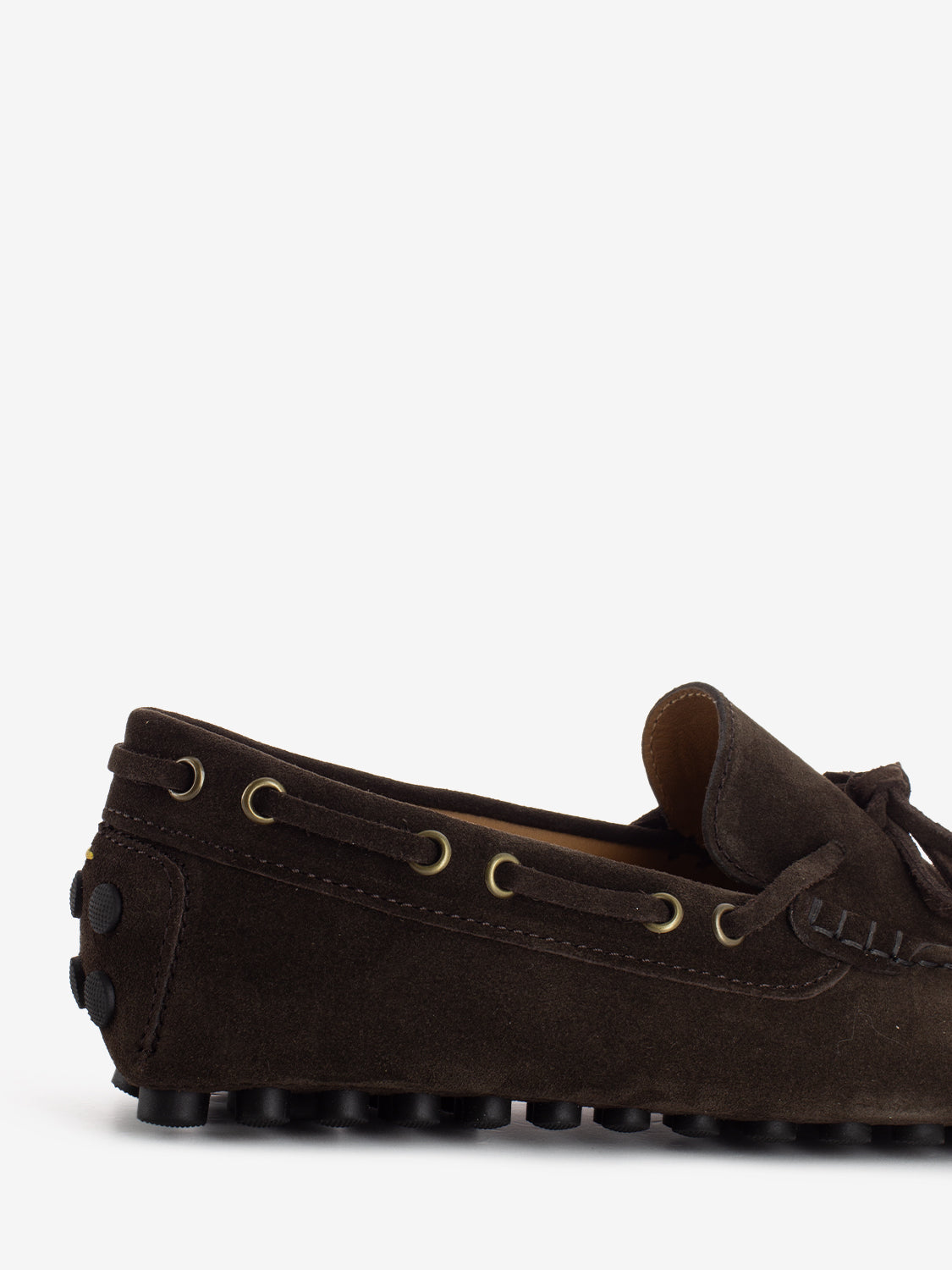 Portofino Brown Suede Loafers
