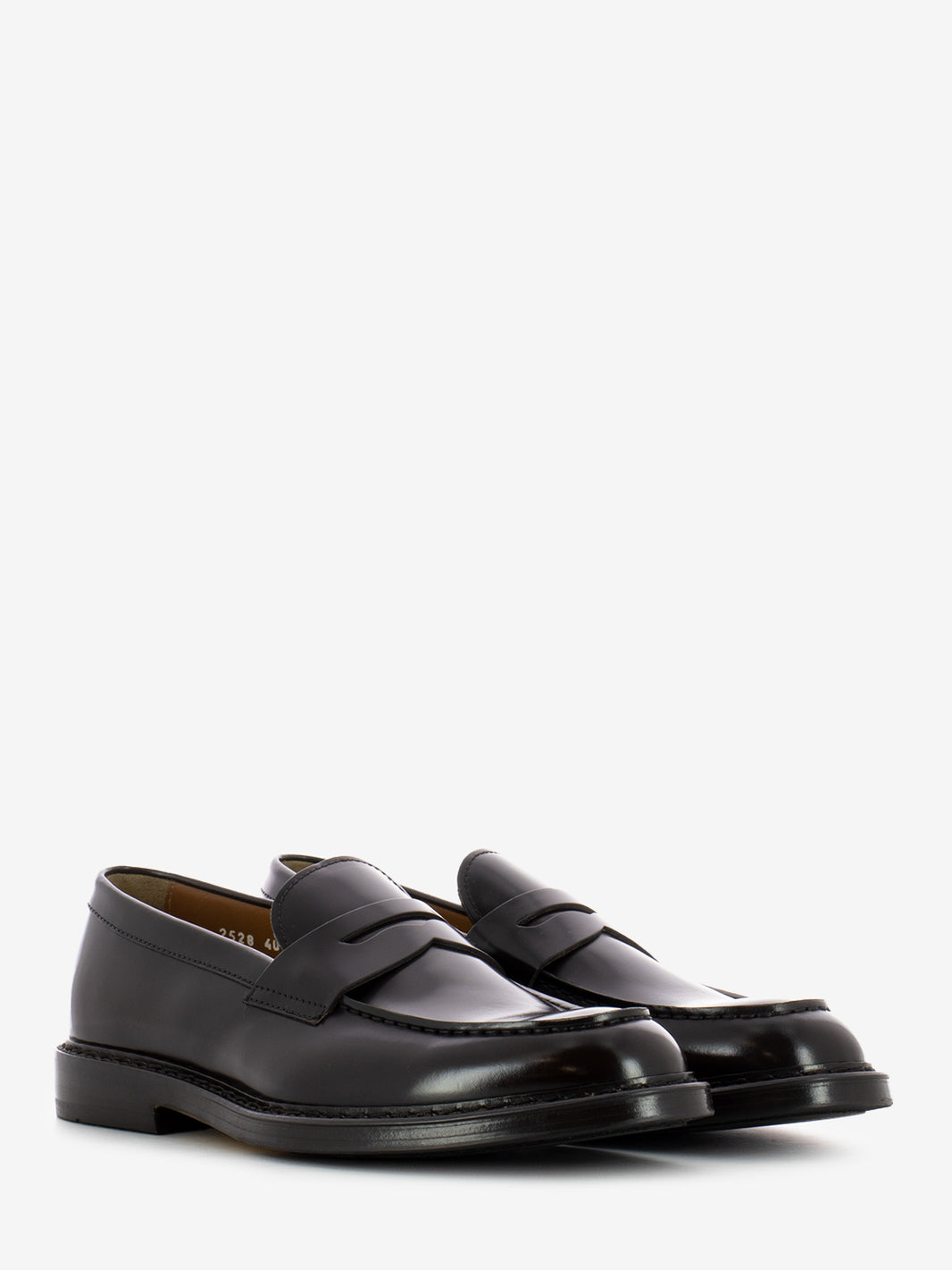 Penny Loafers in Ebony Leather