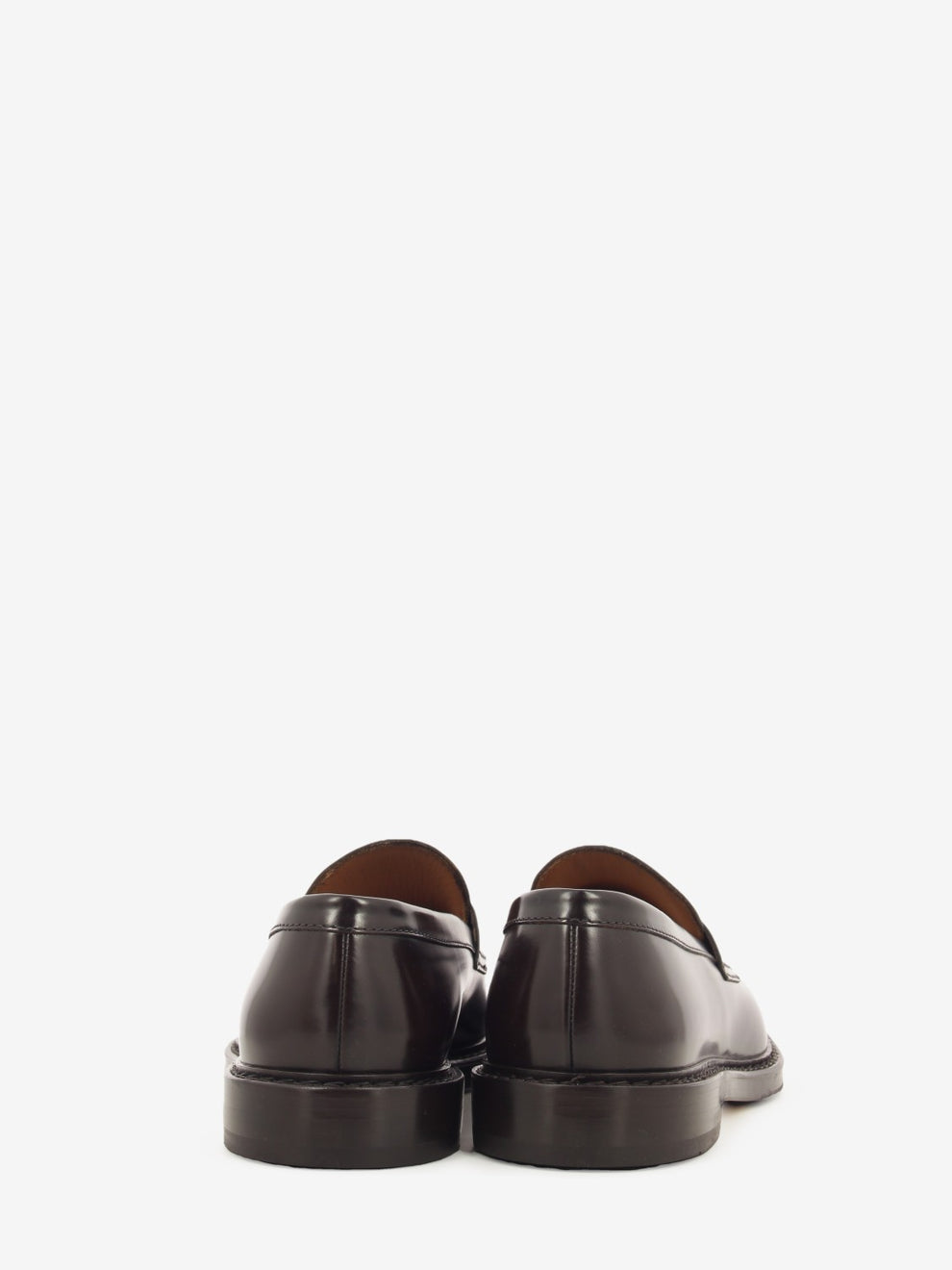 Penny Loafers in Ebony Leather