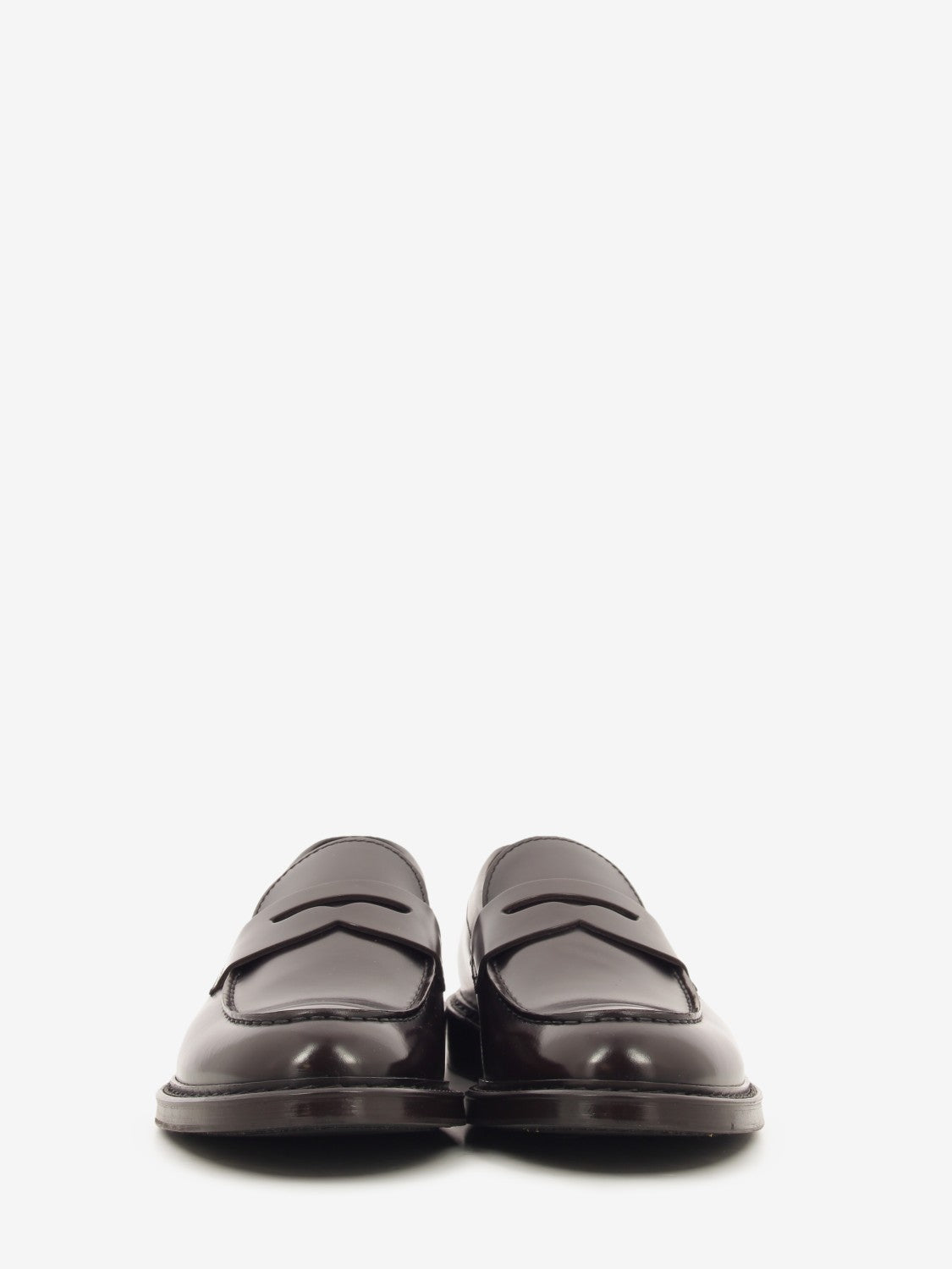 Penny Loafers in Ebony Leather