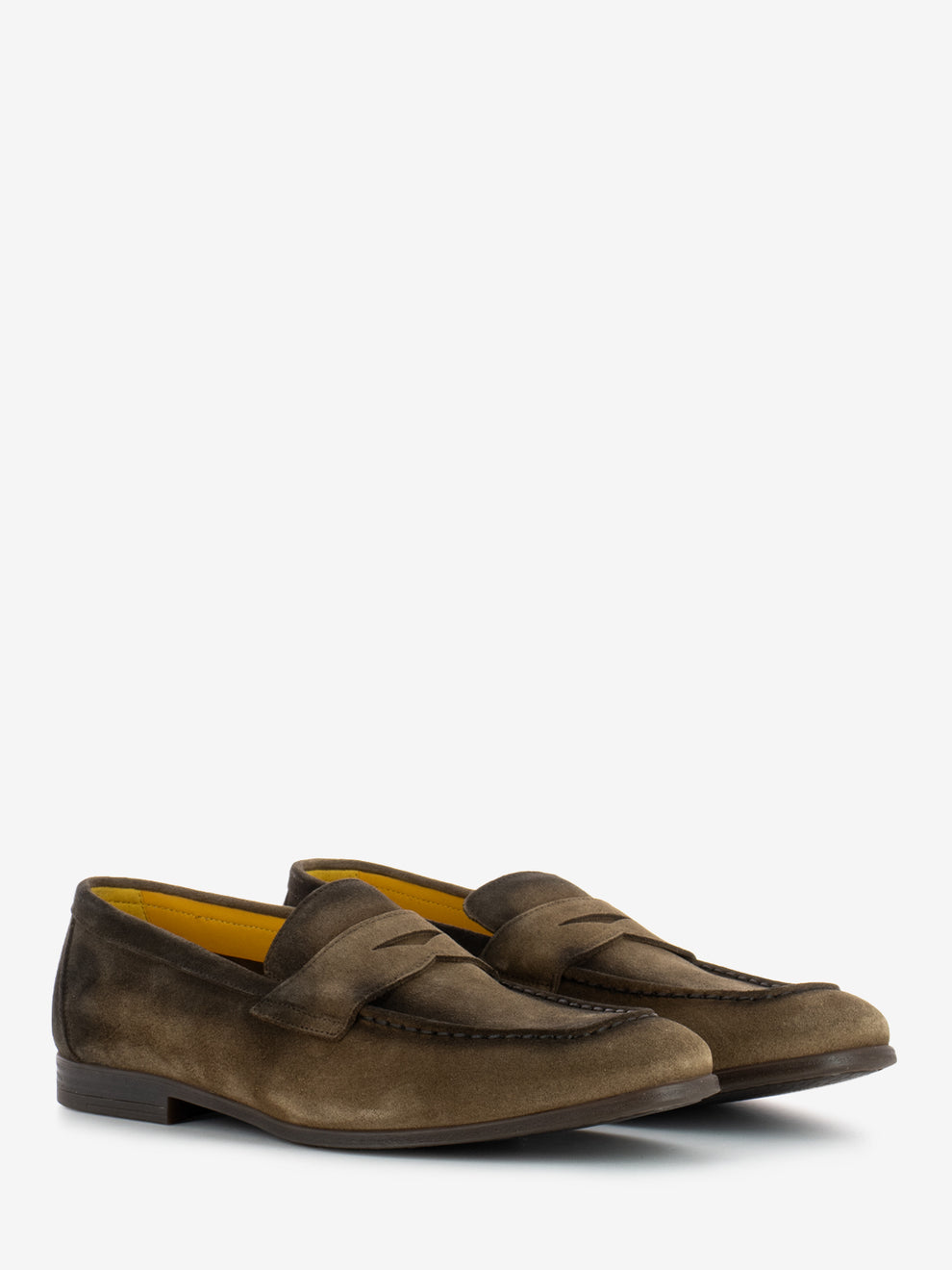 Mocassini penny Newton marrone