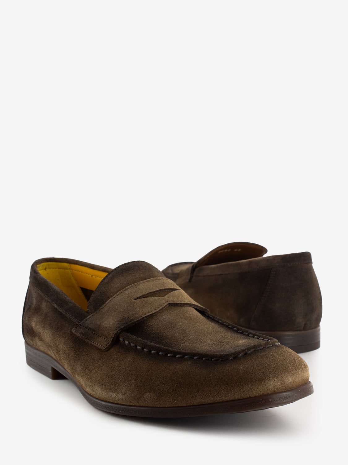 Mocassini penny Newton marrone