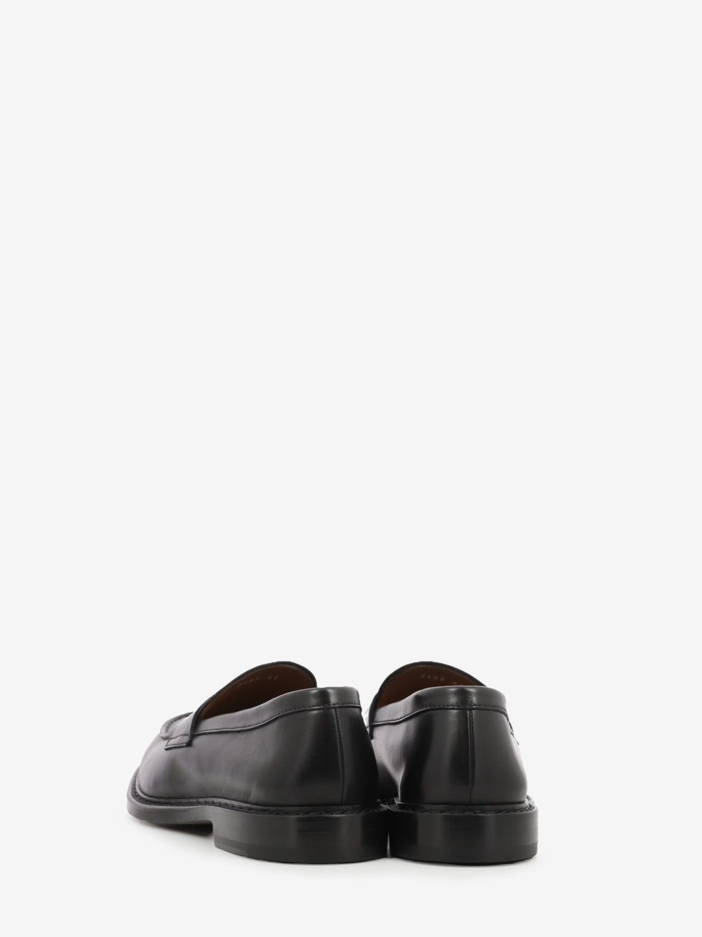 Black nappa loafer