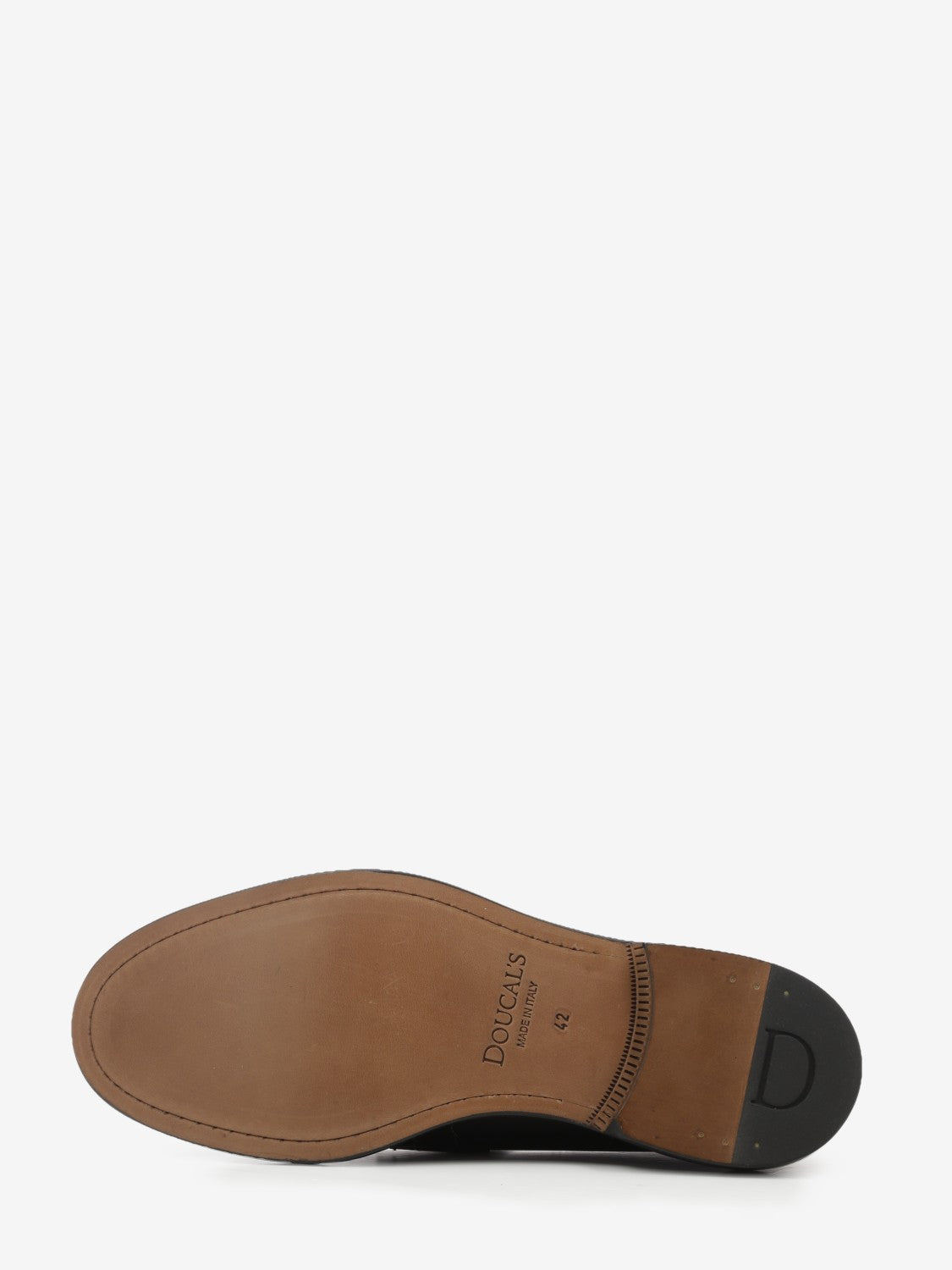 Black nappa loafer