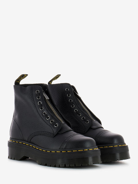 Anfibi Sinclair Milled Nappa black