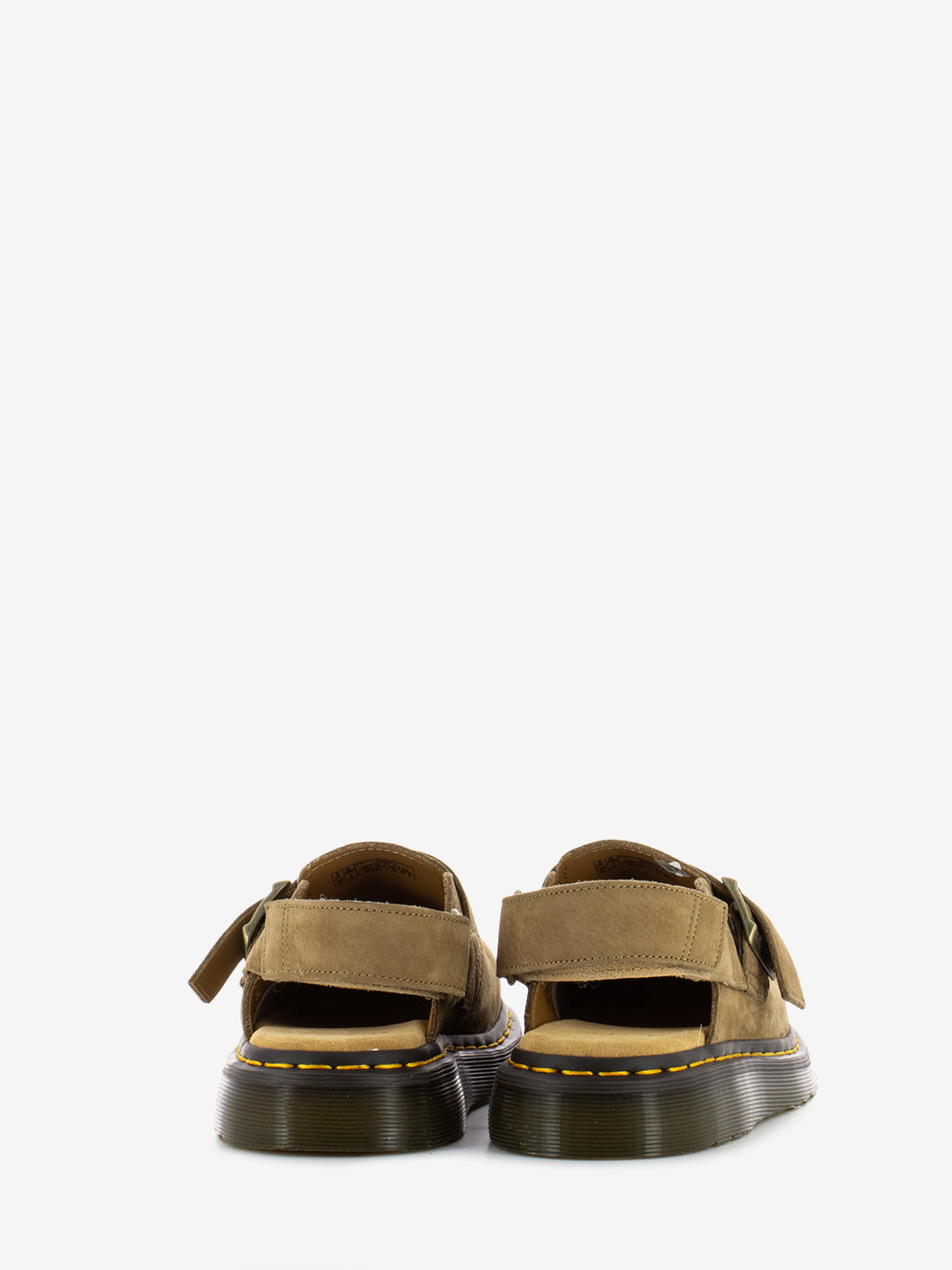 Jorge mules II in nubuck leather savannah tan