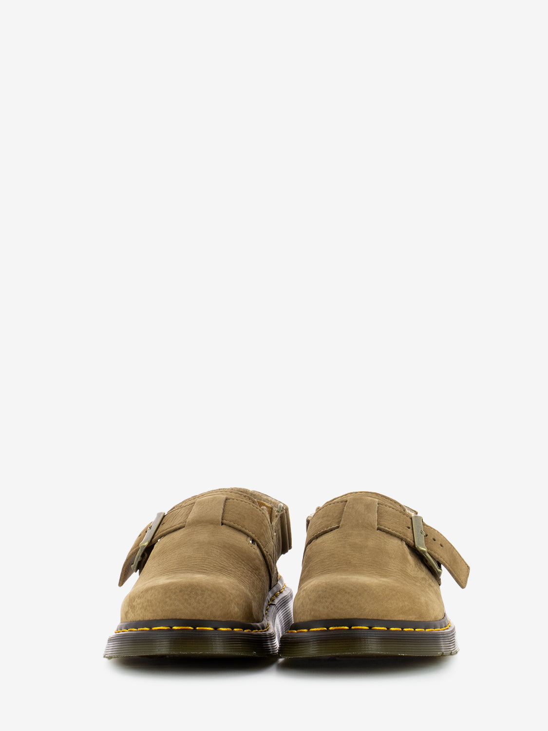 Jorge mules II in nubuck leather savannah tan