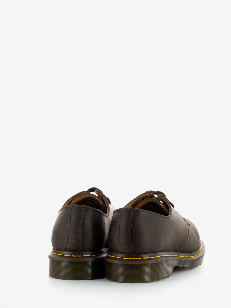 DR. MARTENS - Scarpe casual dark brown crazy horse