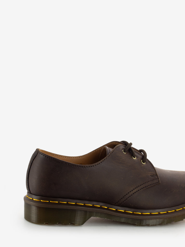 DR. MARTENS - Scarpe casual dark brown crazy horse