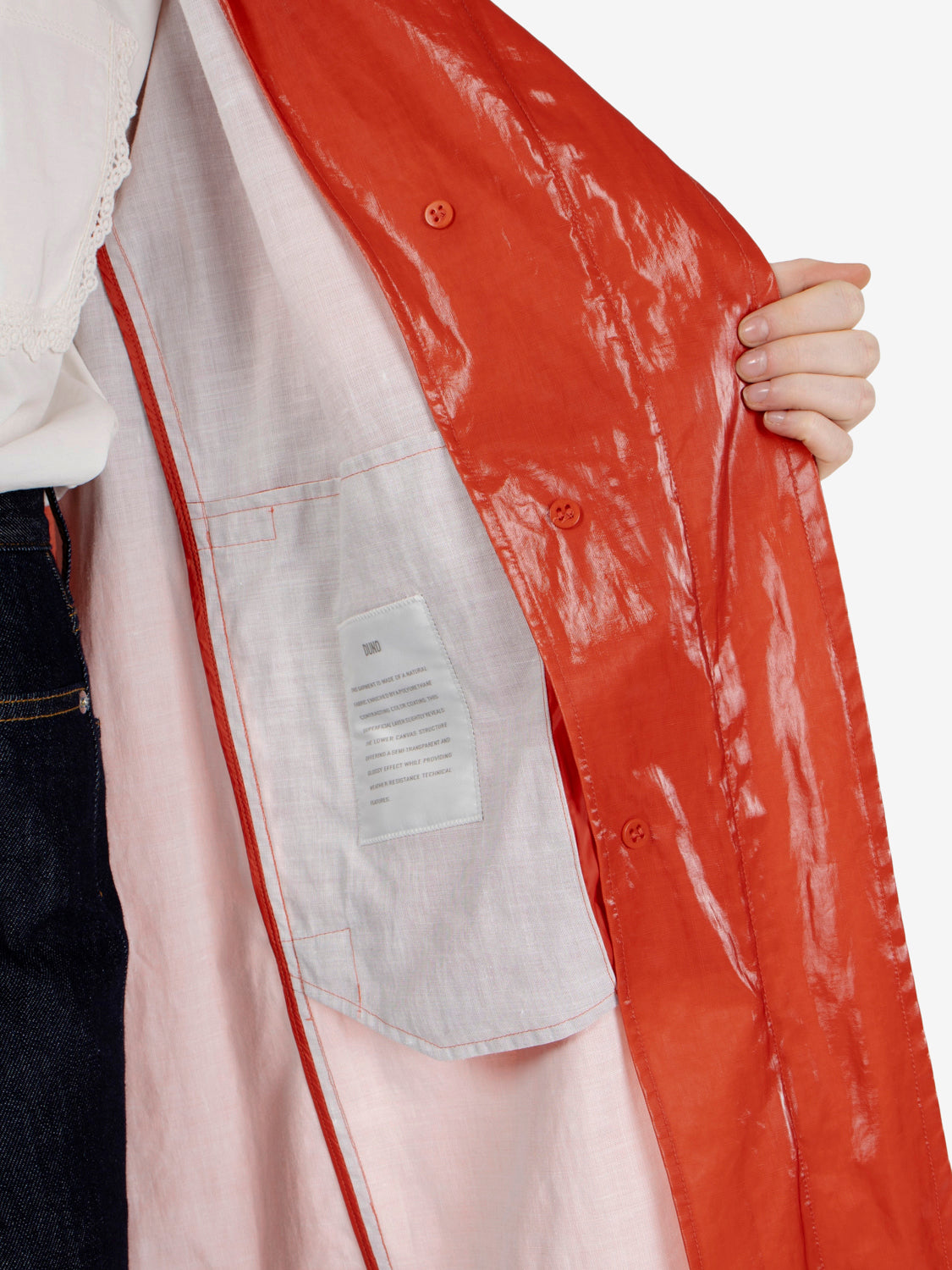 Cappotto over Glance corallo