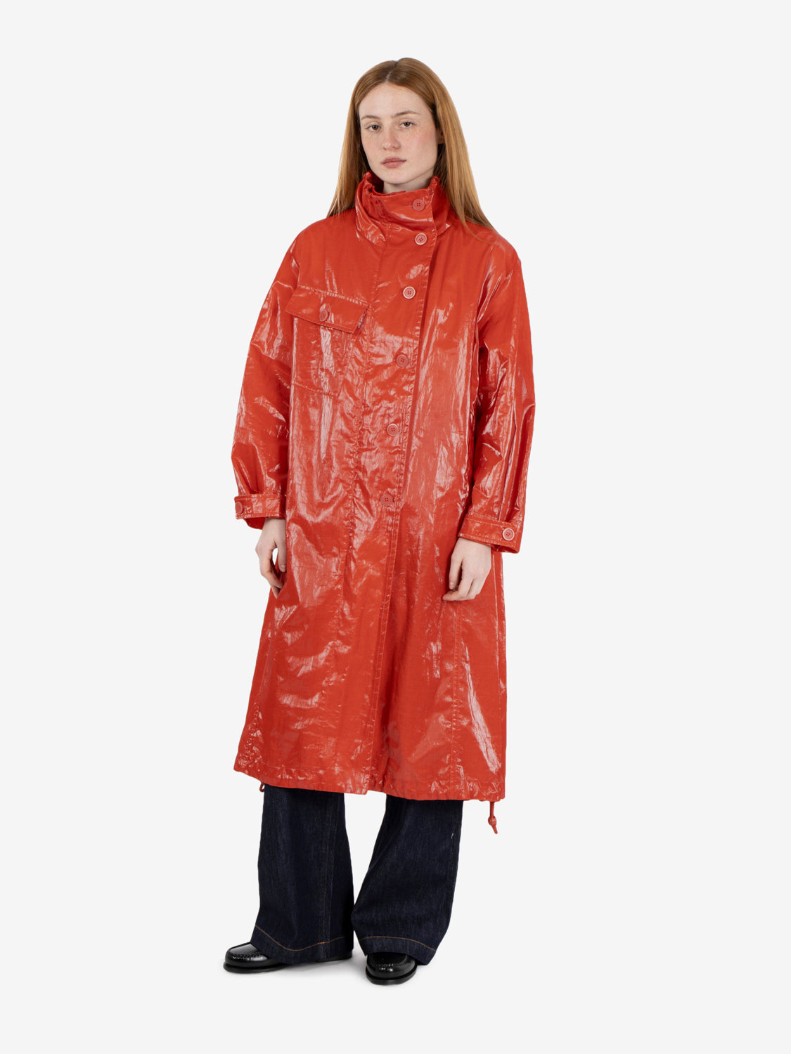 Cappotto over Glance corallo