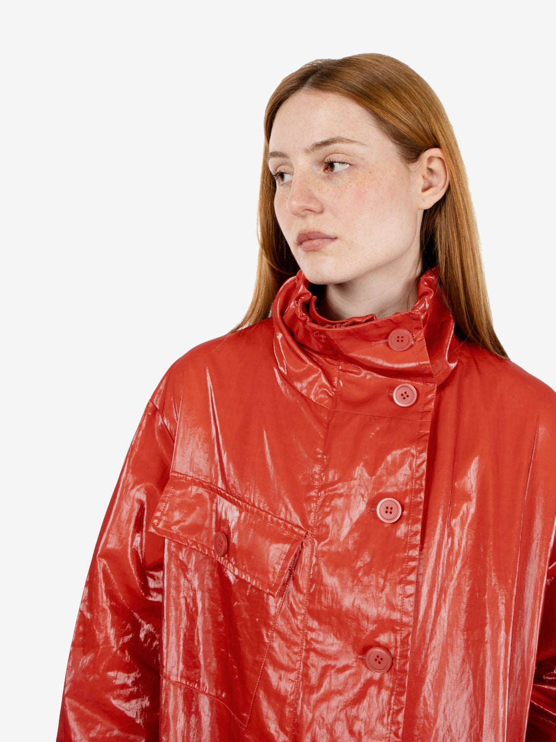 Cappotto over Glance corallo