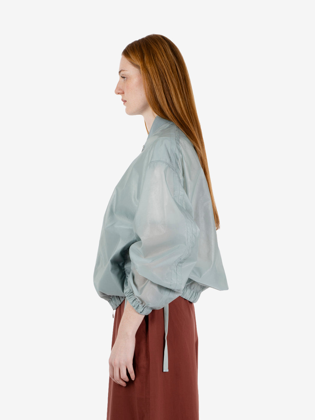 Giacca corta Freya verde laguna