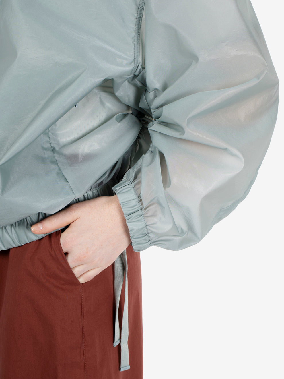 Giacca corta Freya verde laguna