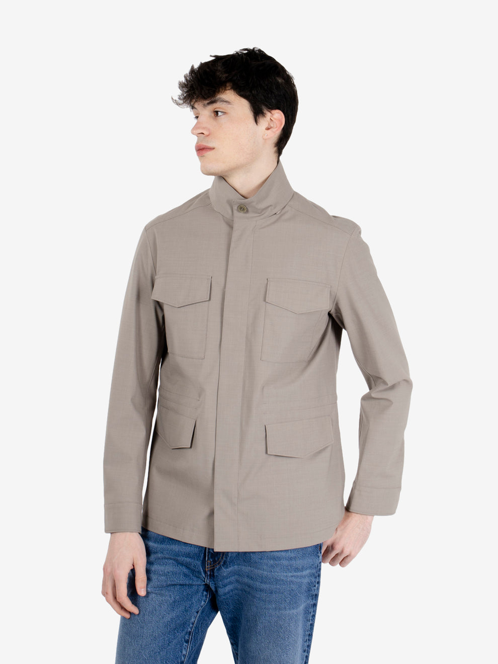 RUPERT-ZEVIO_121 DEEP BEIGE SAHARIAN JACKET