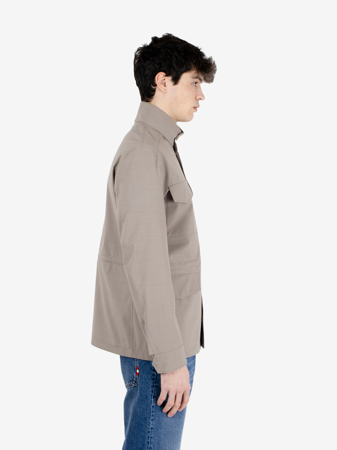 RUPERT-ZEVIO_121 DEEP BEIGE SAHARIAN JACKET