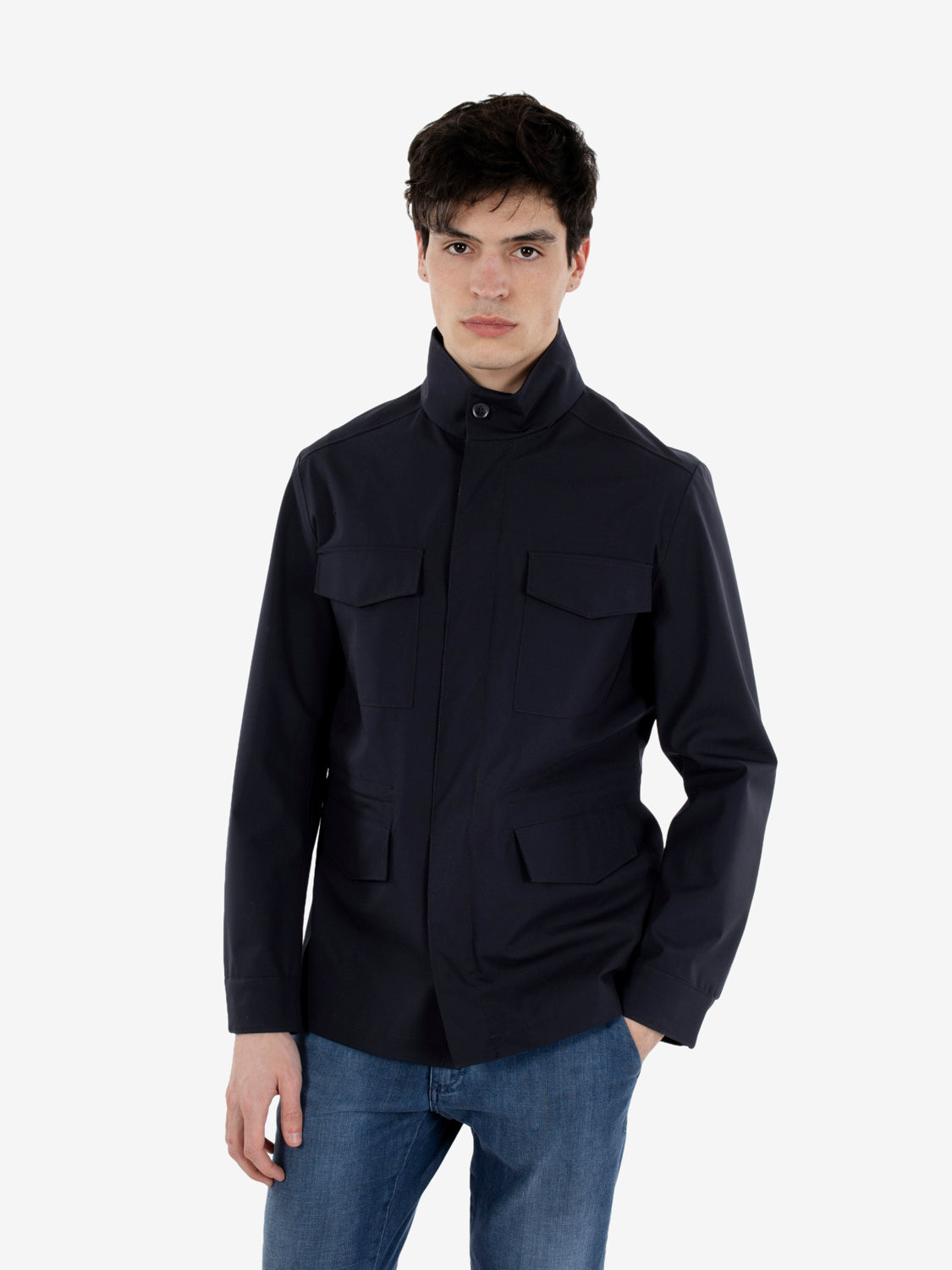 Giacca Sahariana Rupert Zevio navy