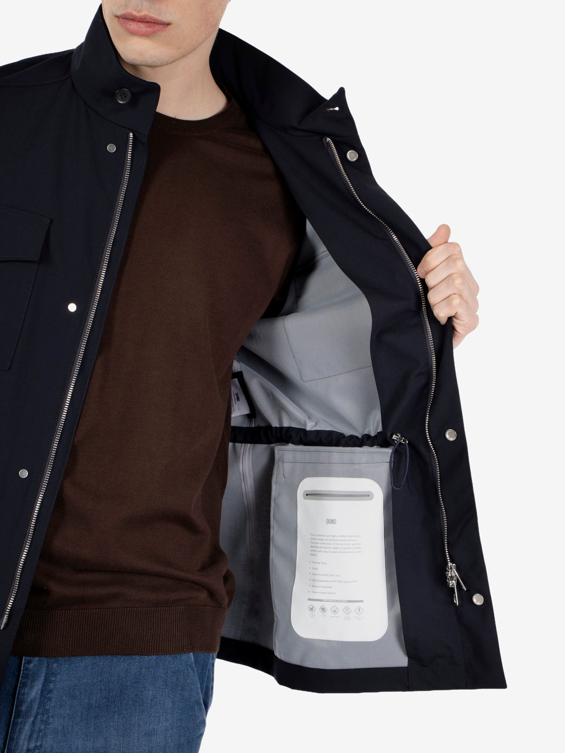 Giacca Sahariana Rupert Zevio navy