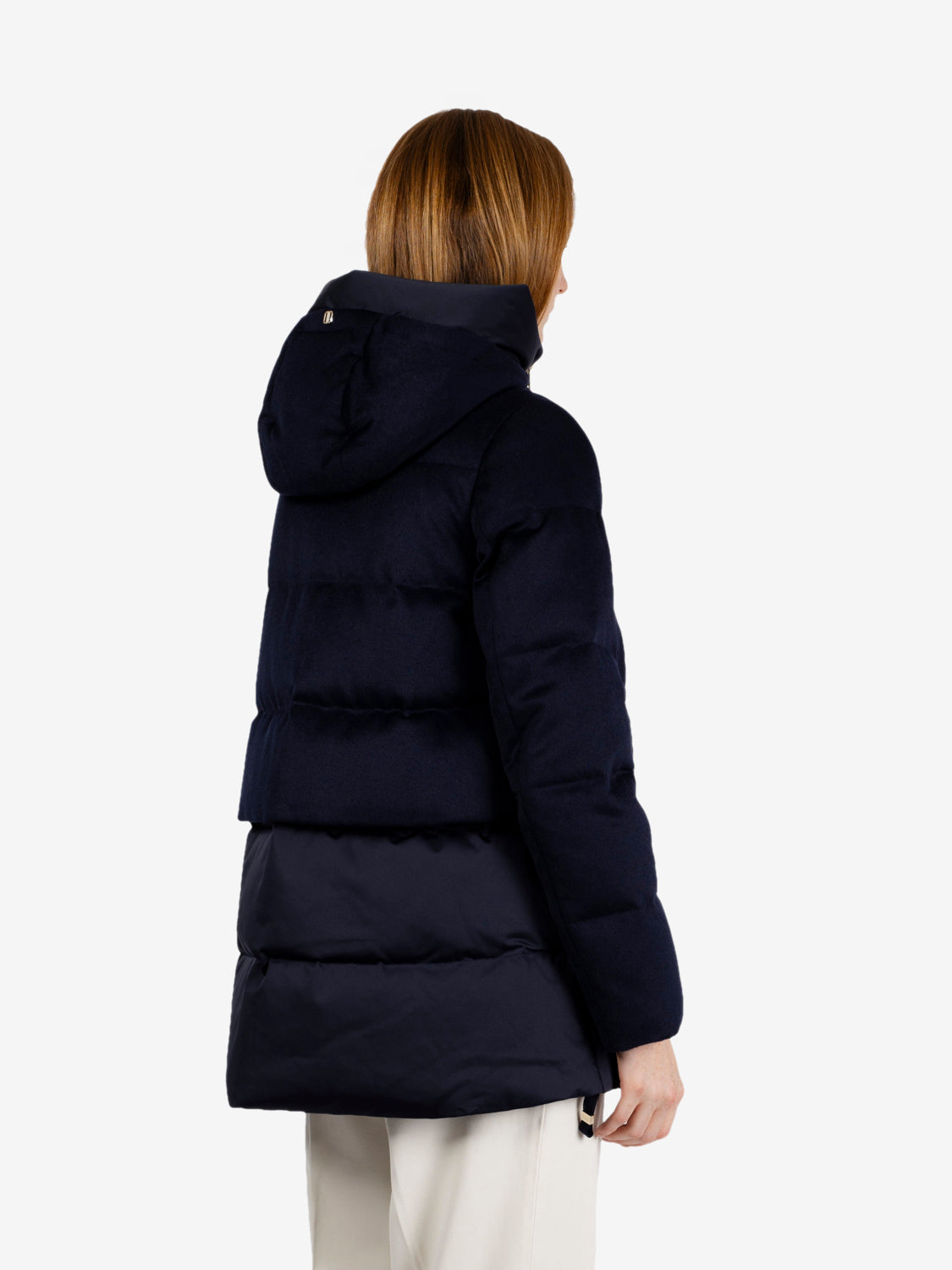 Keiko blue quilted jacket