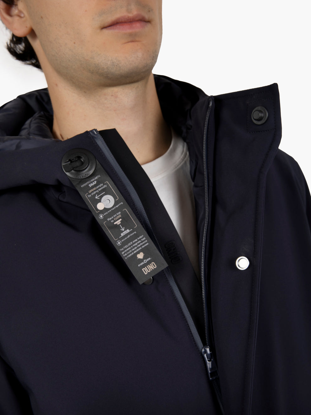 Parka doppio Sulphur navy