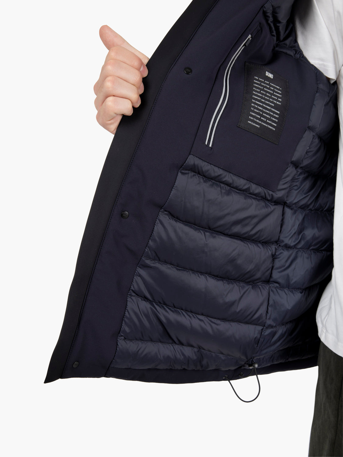 Parka doppio Sulphur navy