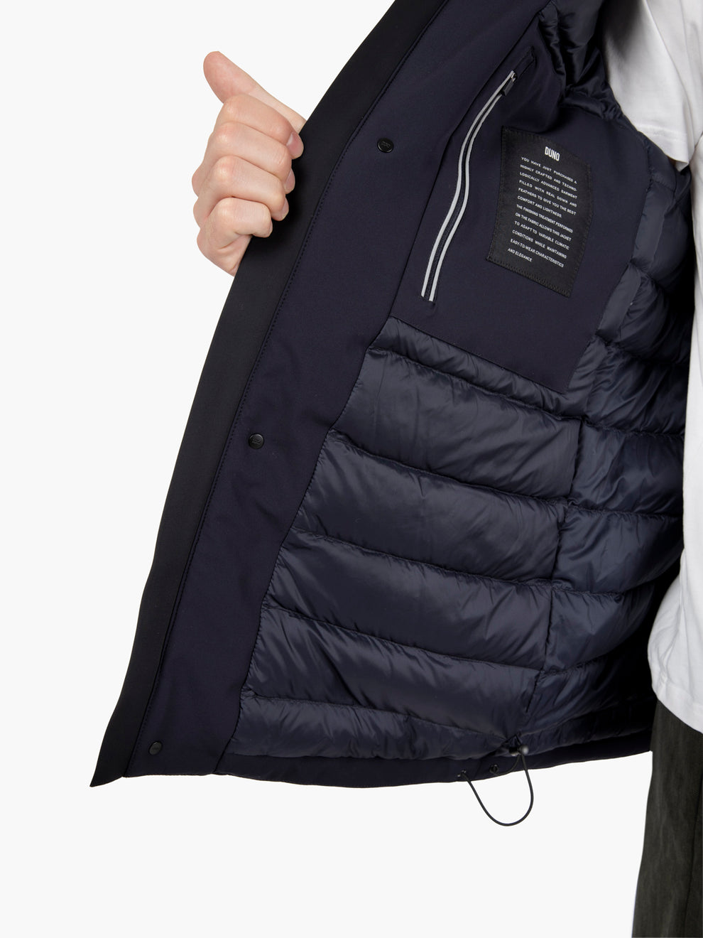 Parka doppio Sulphur navy
