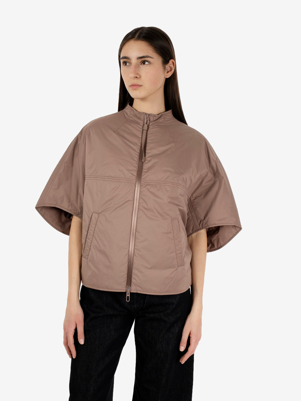 Piumino Astris tabacco