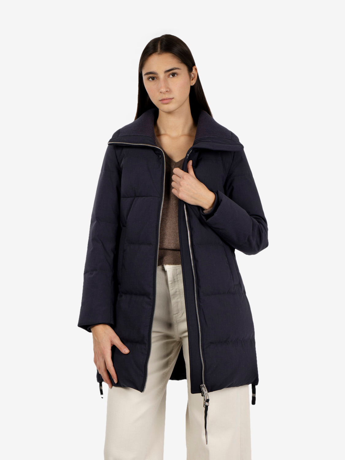 Lavia navy puffer jacket