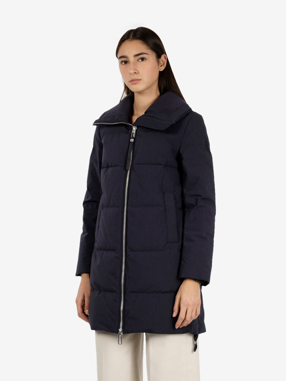 Lavia navy puffer jacket