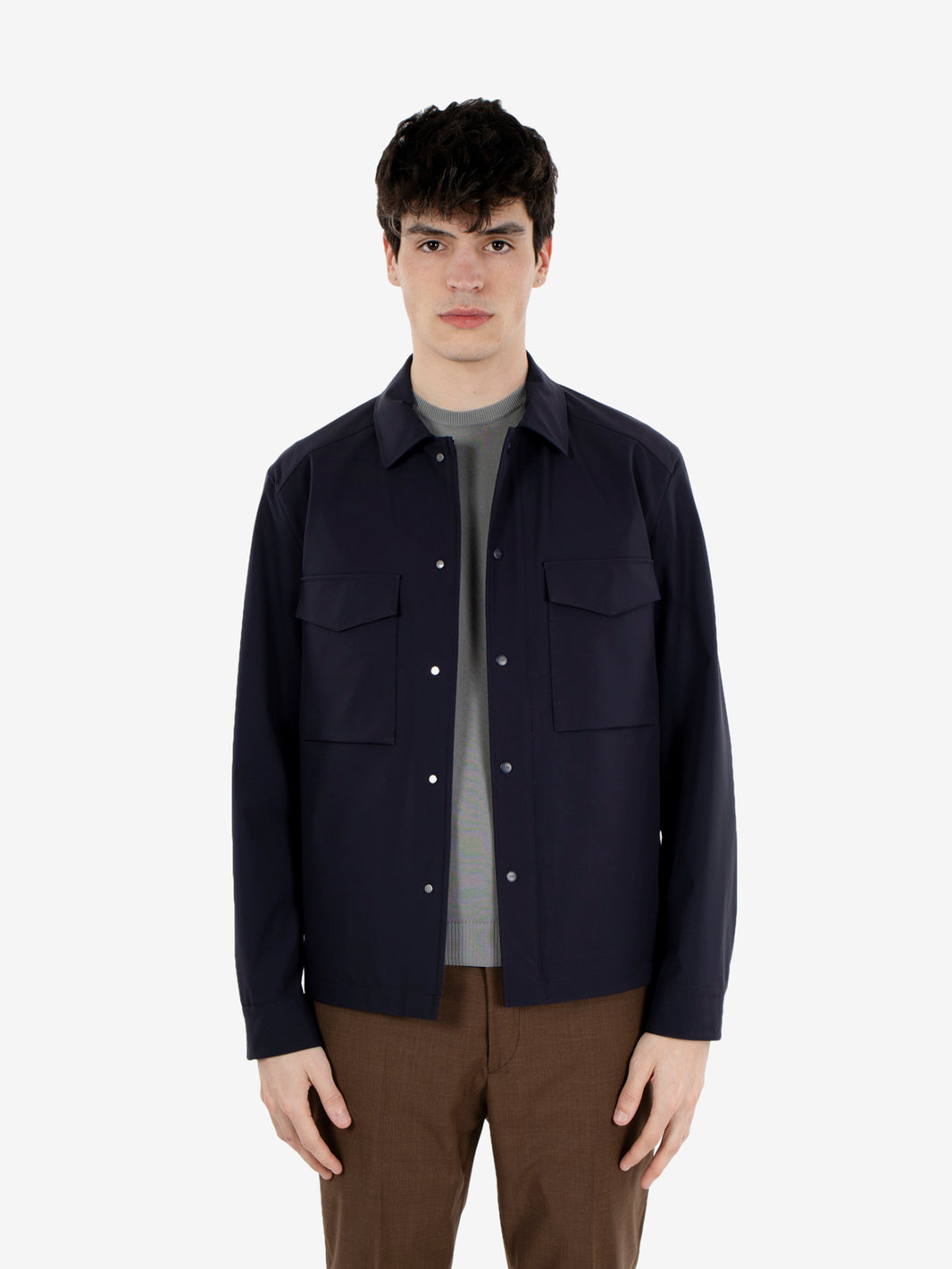 Shirt jacket Artemis Torano navy