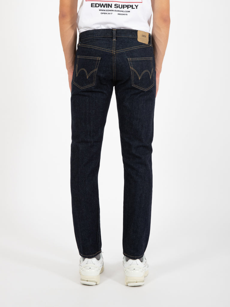 EDWIN - Jeans regular tapered blue - rinsed