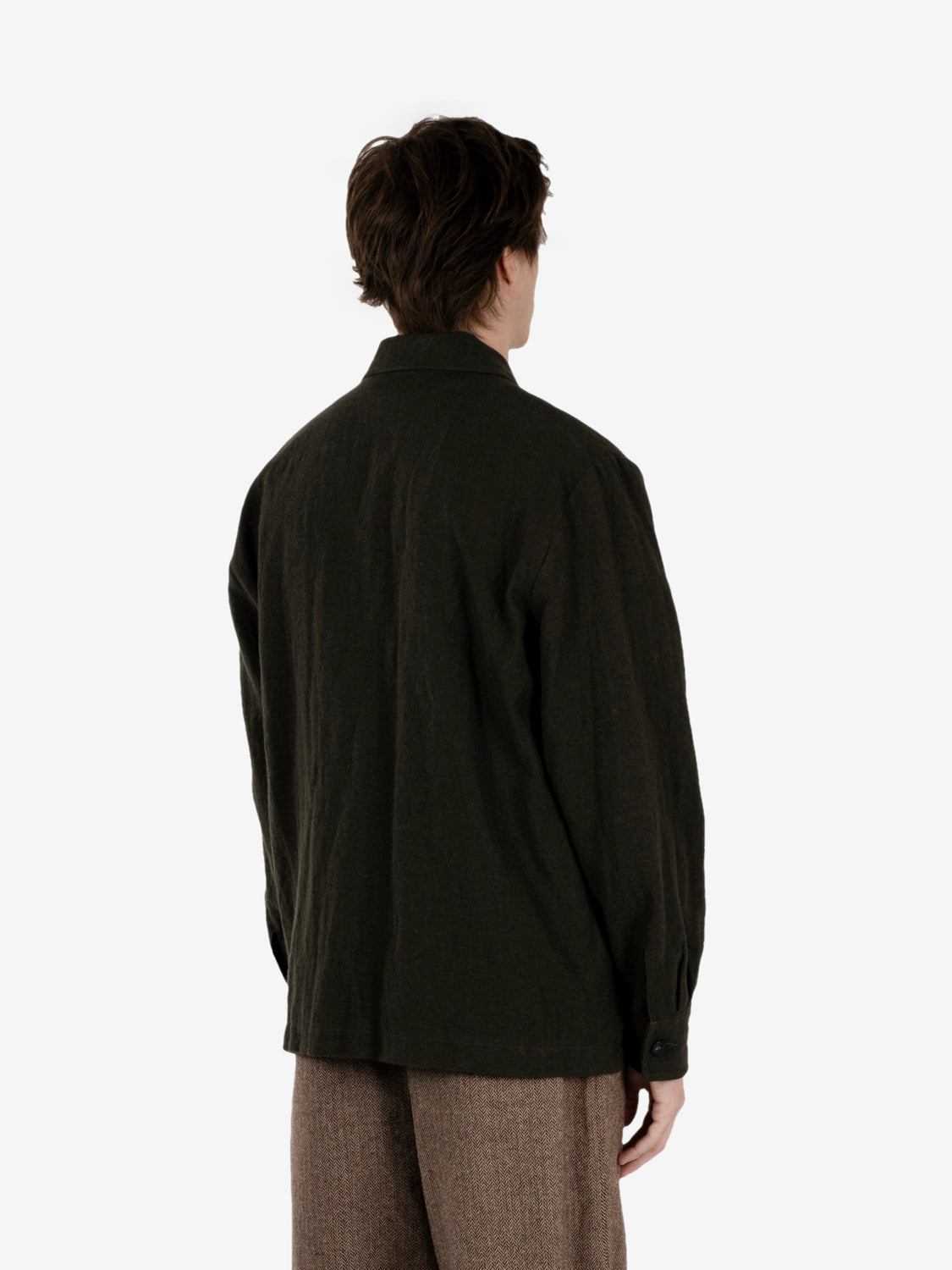 Conroy green shirt jacket