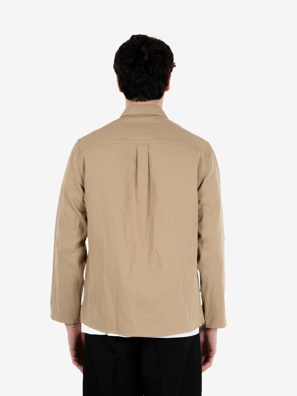 Giacca camicia Hadley beige